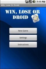 game pic for Win Lose Or Droid